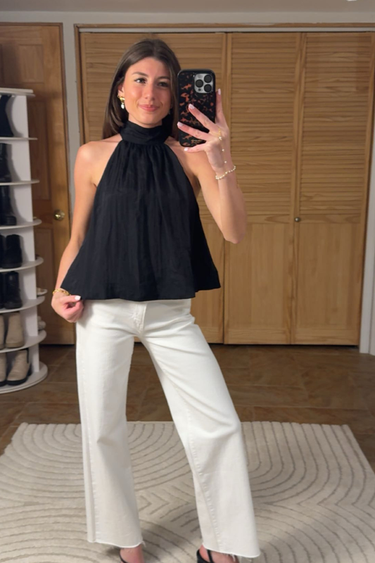 Luna Noir Halter Top