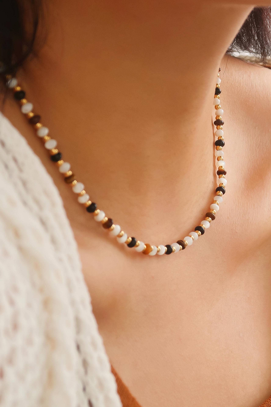 Arrow Boho Beaded Necklace