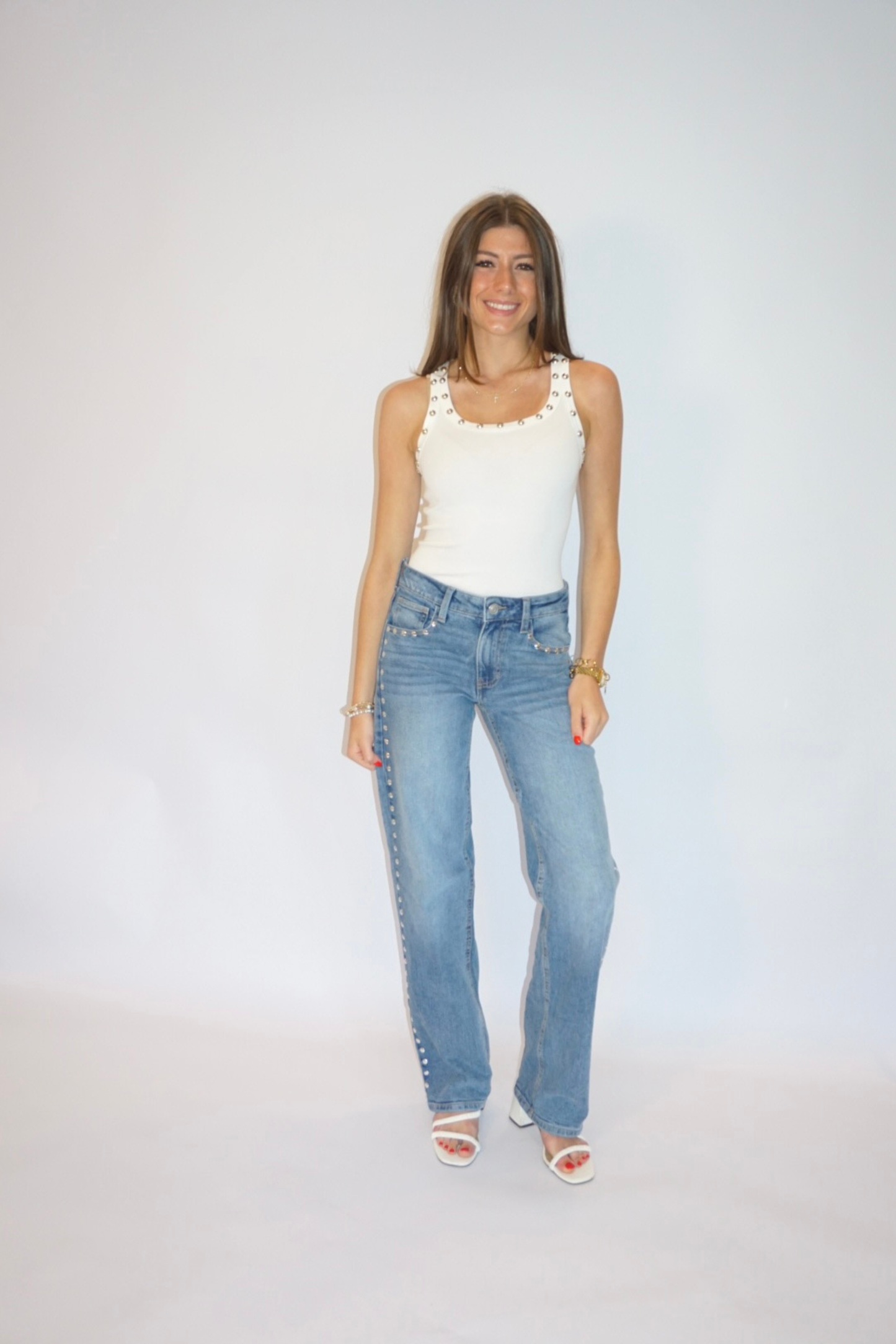 Signature Studded Tank