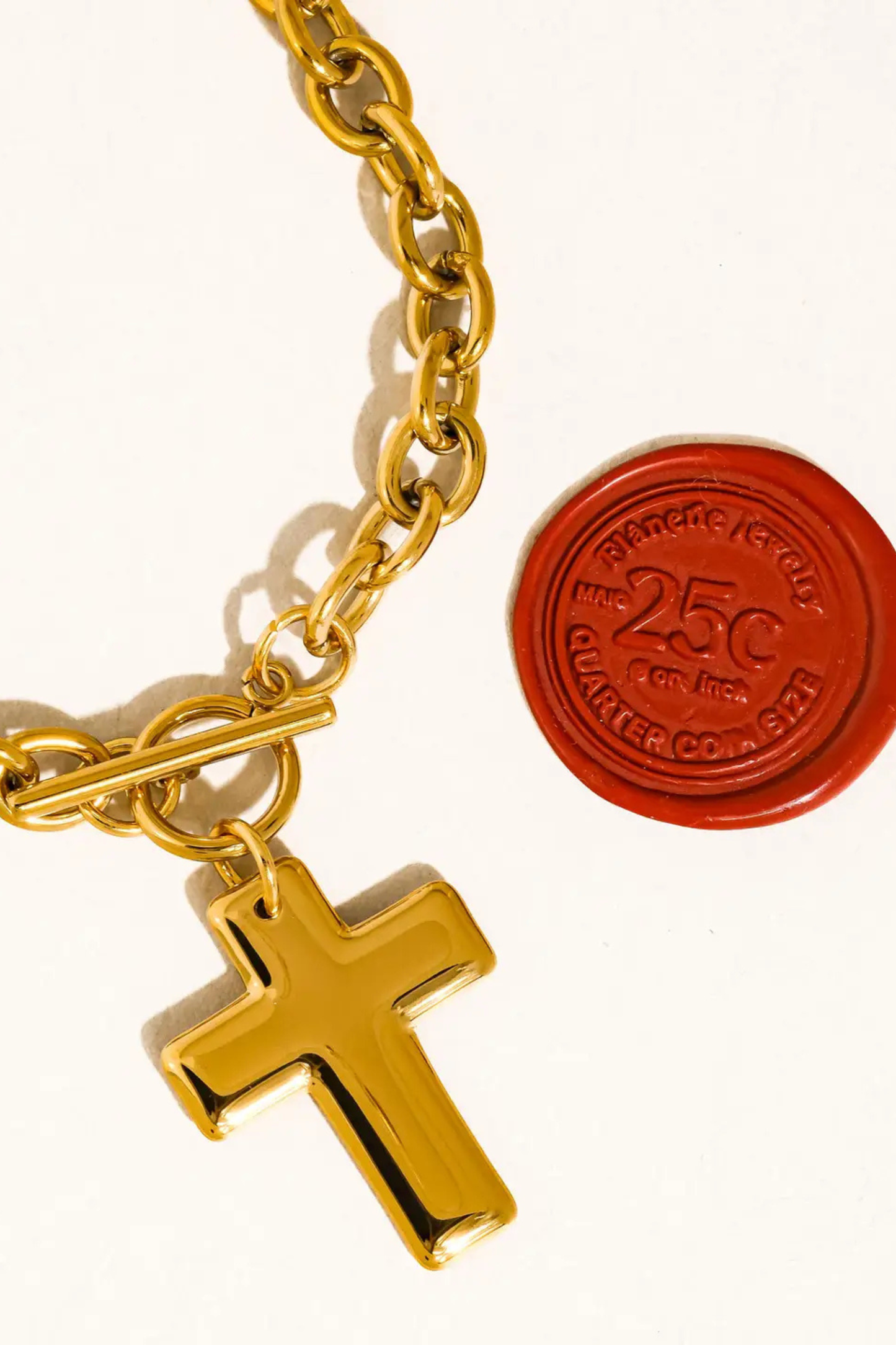Faithful Grace Cross Necklace