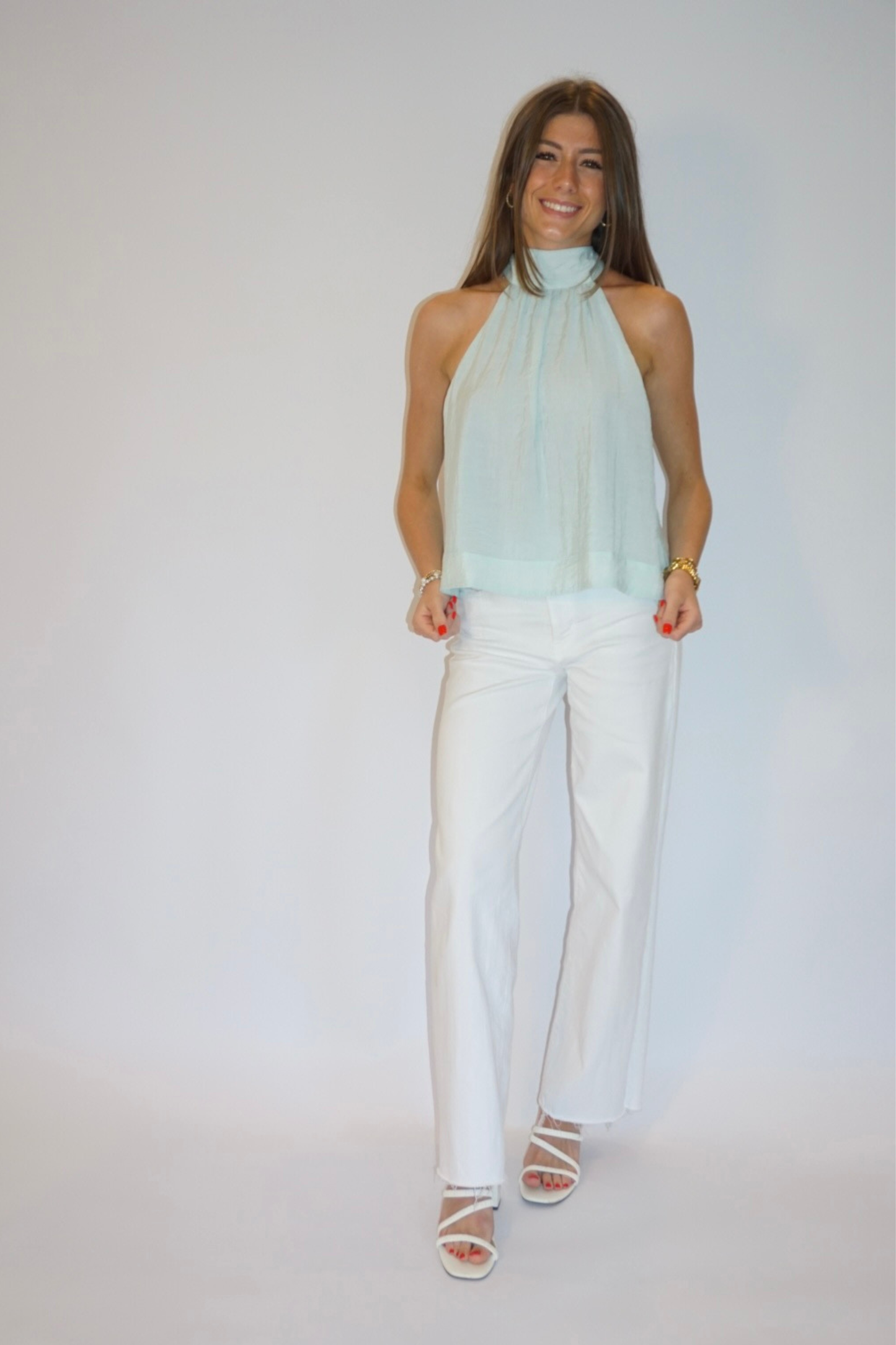 Ocean Mist Halter Top
