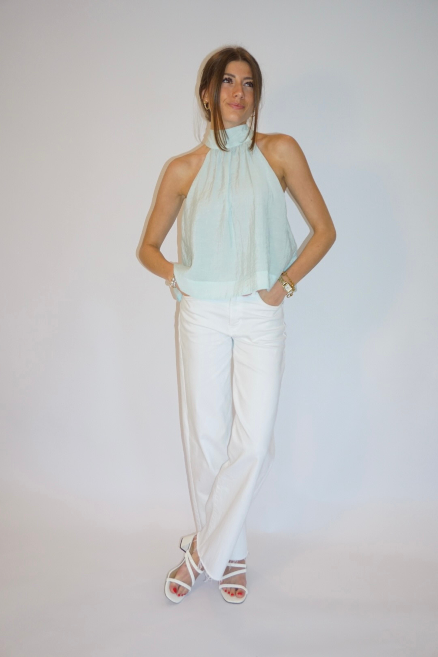Ocean Mist Halter Top