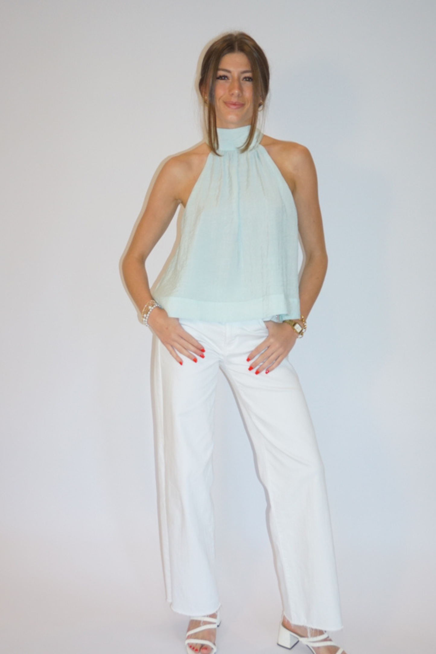 Ocean Mist Halter Top