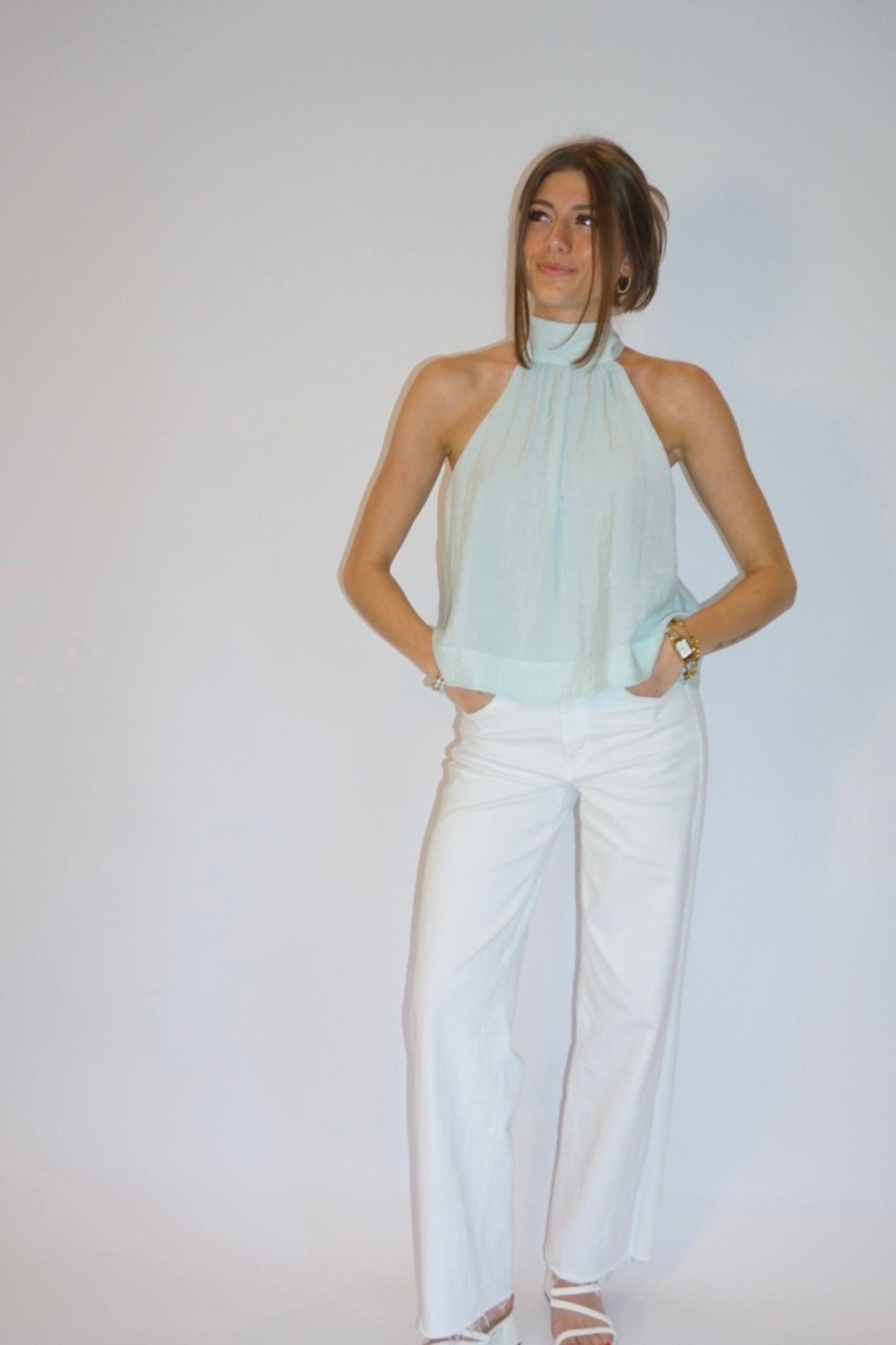 Ocean Mist Halter Top