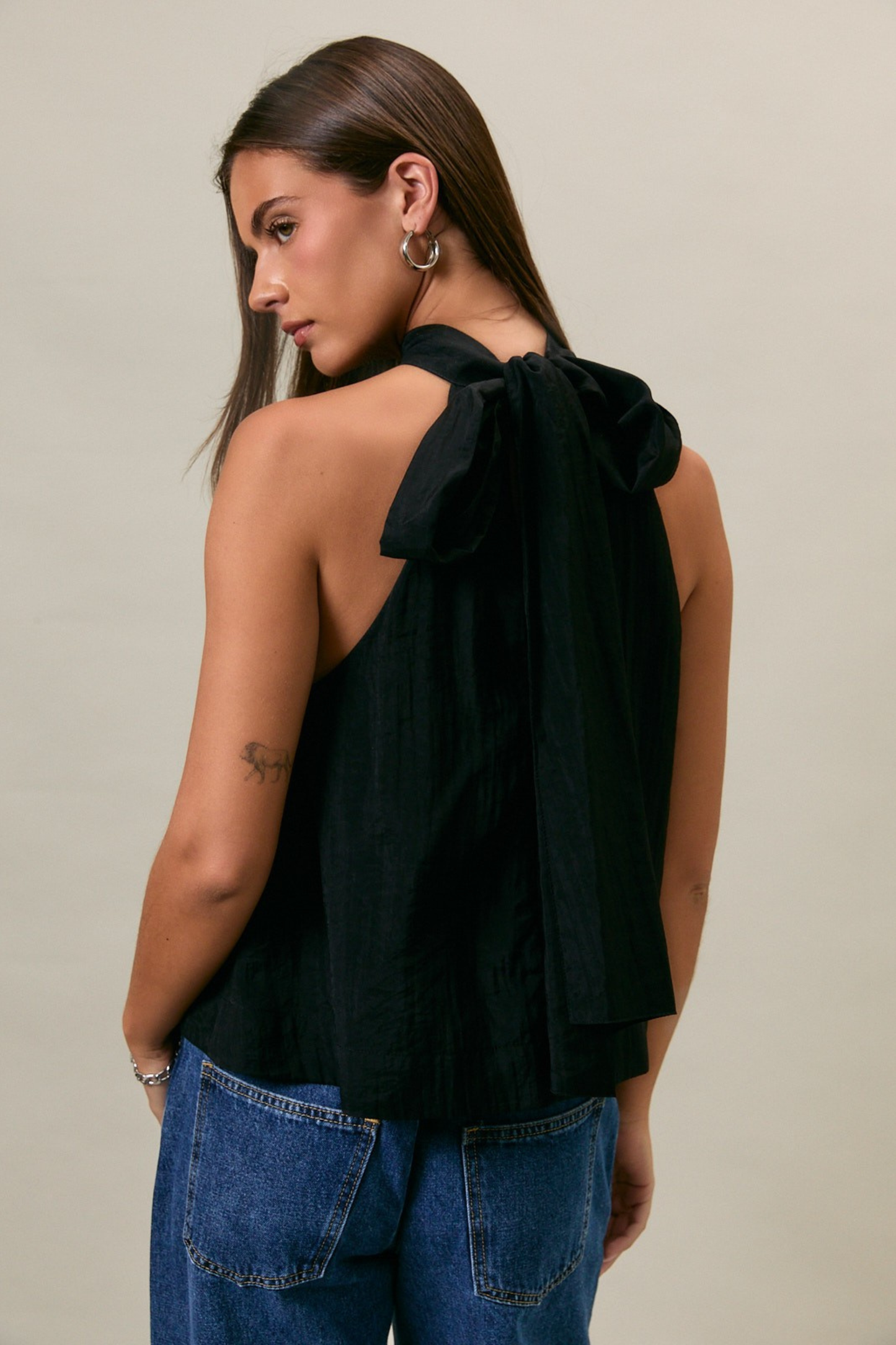 Luna Noir Halter Top